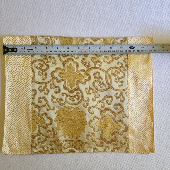Set of 6 Satin placemats with chopsticks - Picture 4 of 7